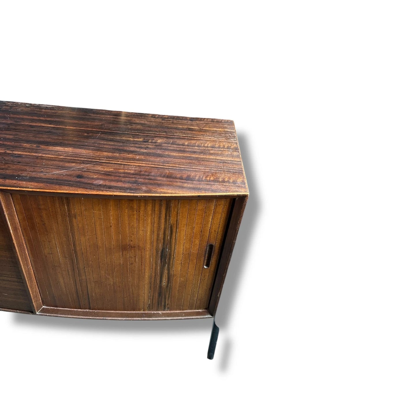 Mid Century Modern Afromosia Teak Sideboard Credenza by Herbert Gibbs