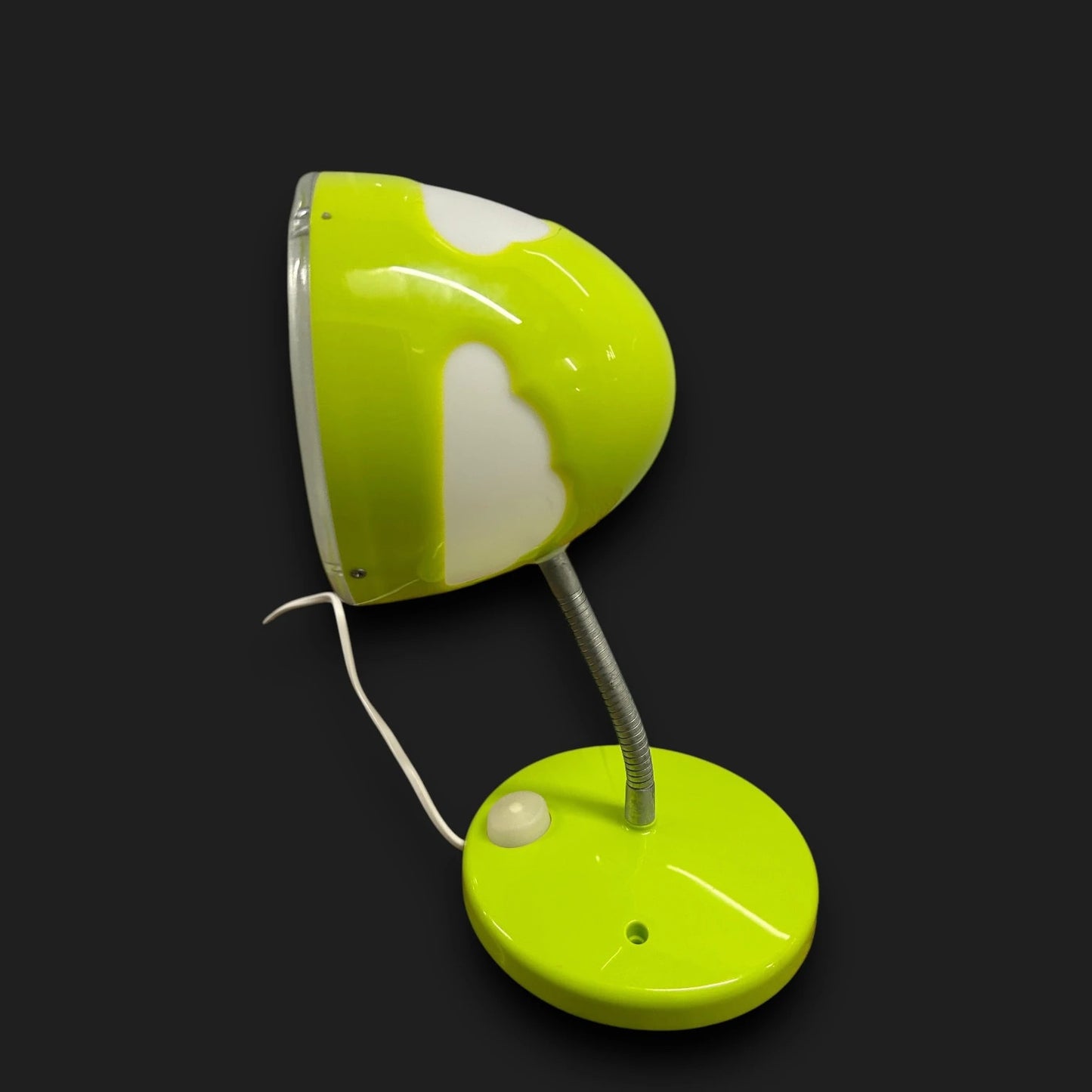Vintage 90s Ikea Cloud Green Mushroom Lamp