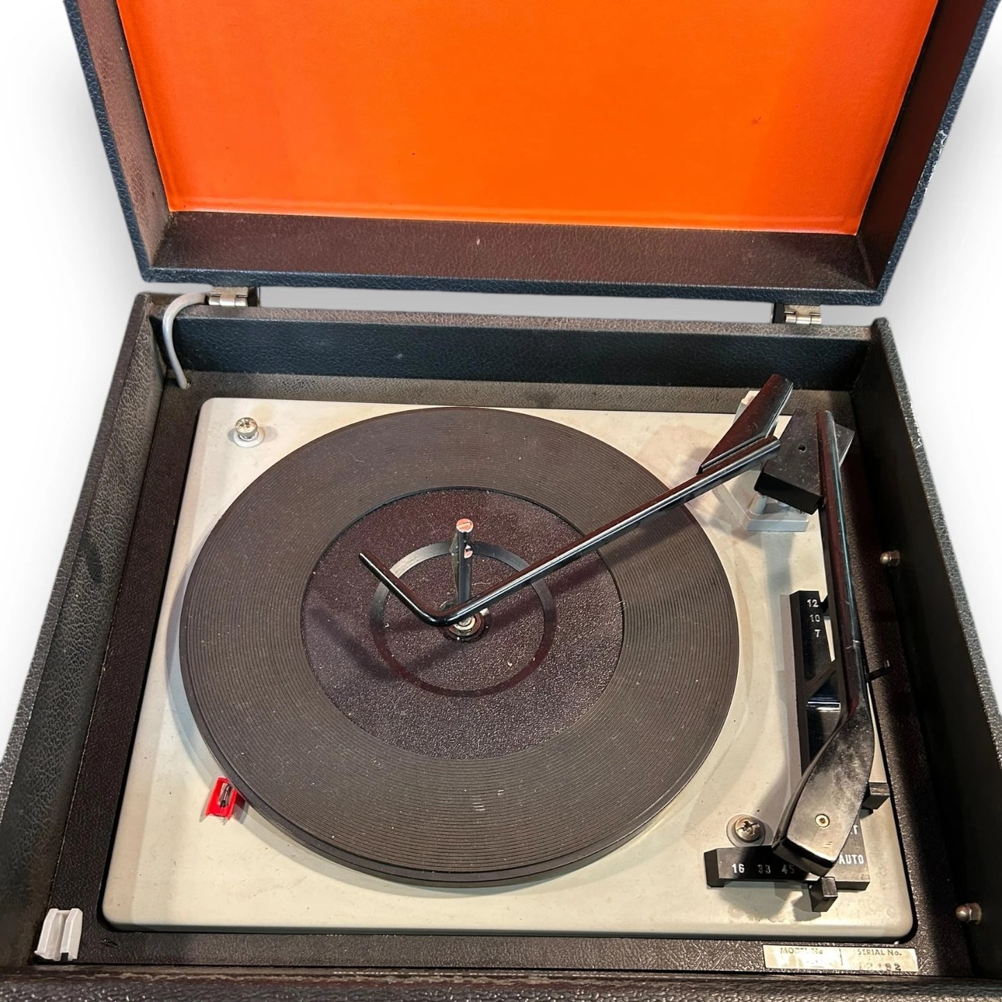Mid Century Marconiphone Portable Record Player