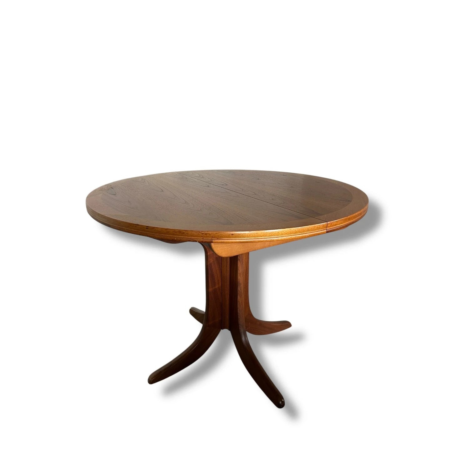 Mid Century Modern Parker Knoll Teak Dining Table – Round Extendable Table