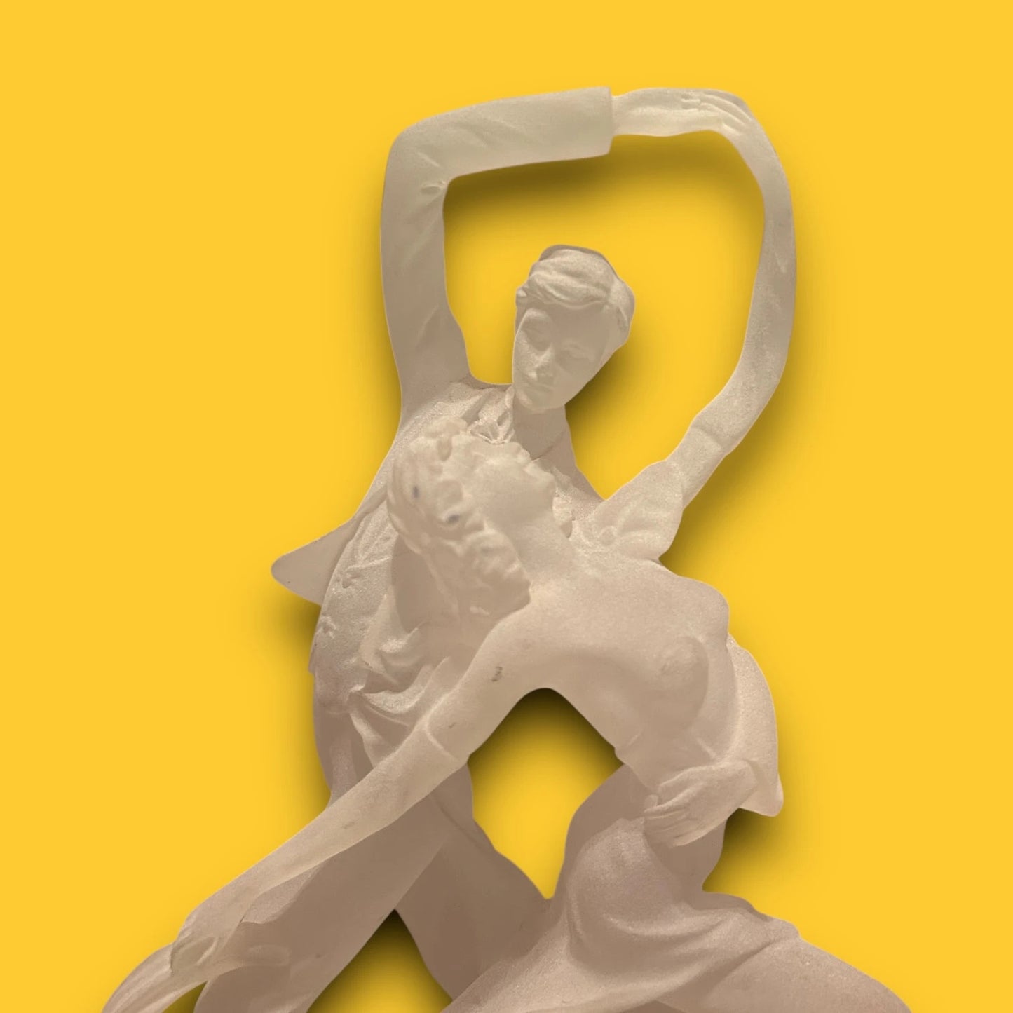 Vintage 1990s Lucite Art Deco Style Sculpture