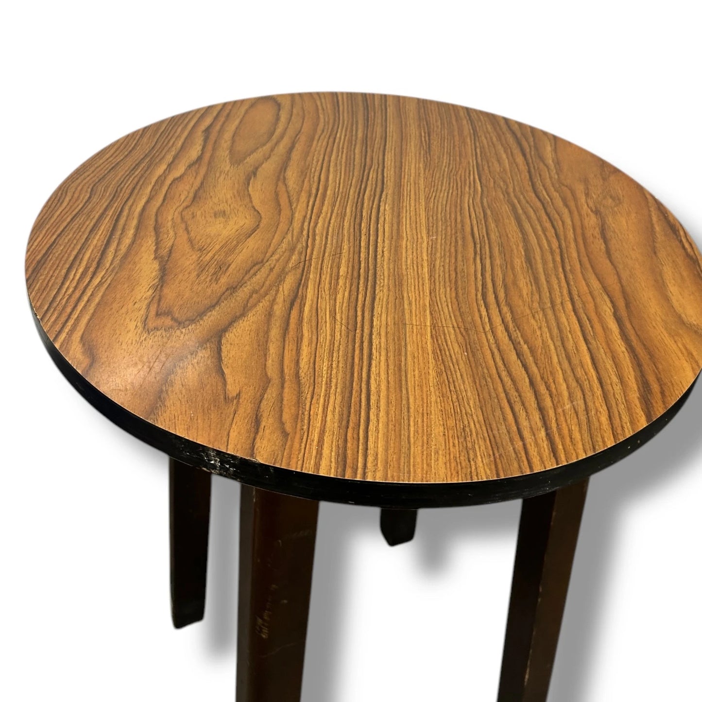 Mid Century Formica Round Table