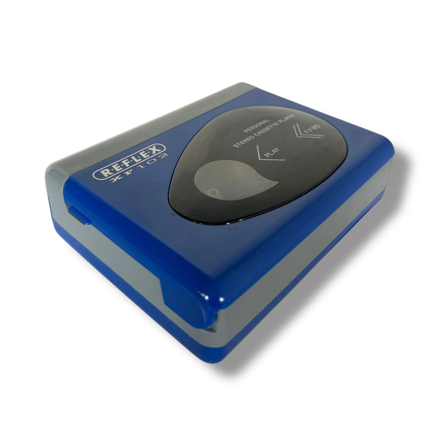 Vintage 90s Blue Cassette Tape Player Walkman