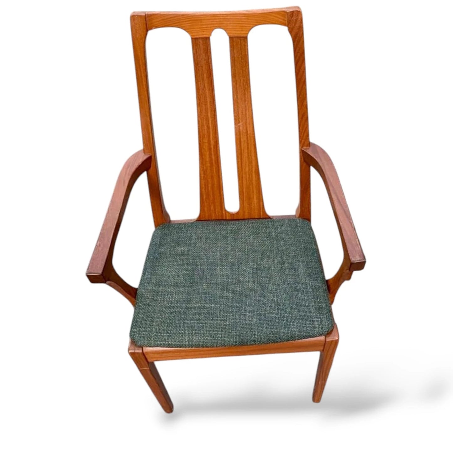 Set of 6 Nathan Teak Dining Chairs Mid-Century Modern Vintage Dining Set