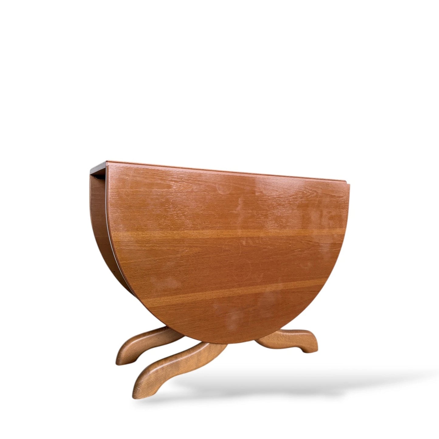 Morris of Glasgow Drop Leaf Dining Table | Mid Century Modern Teak Table