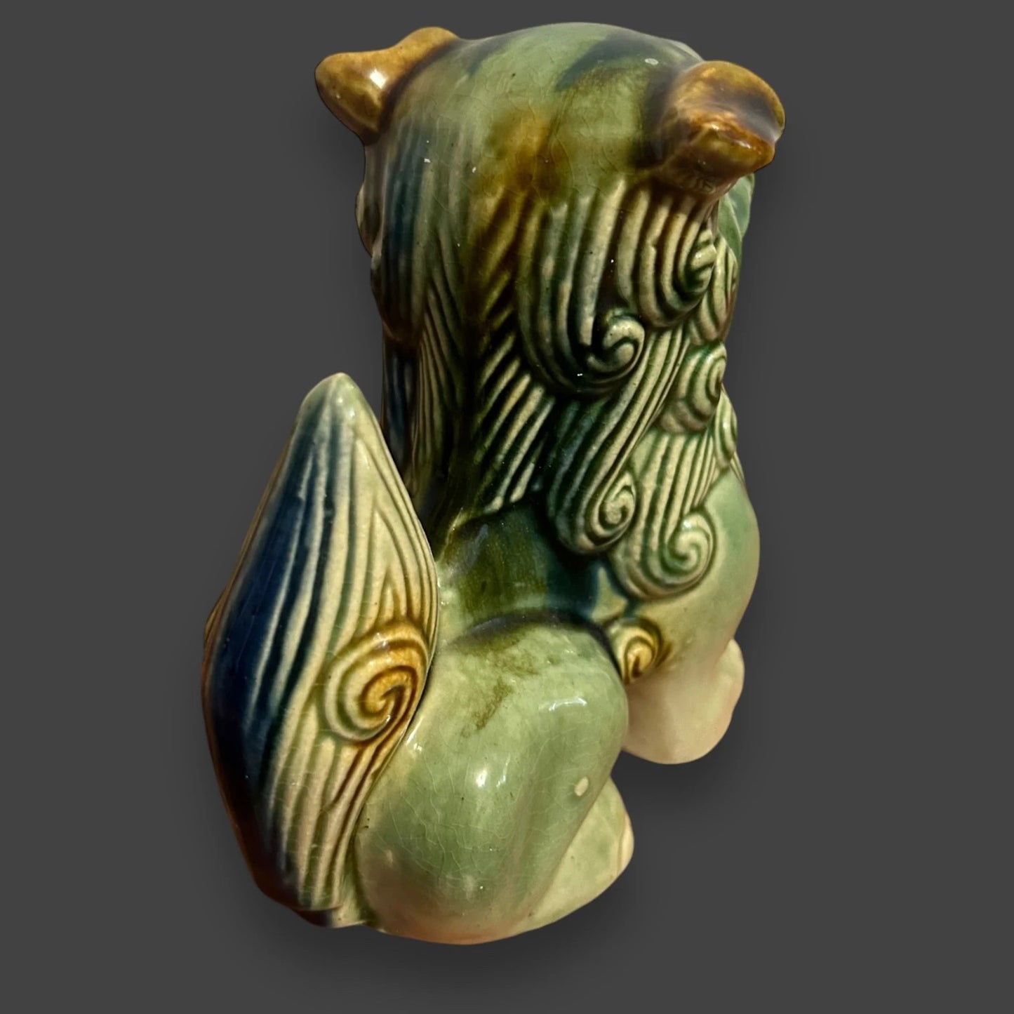 Vintage 1960s Ceramic Foo Dog