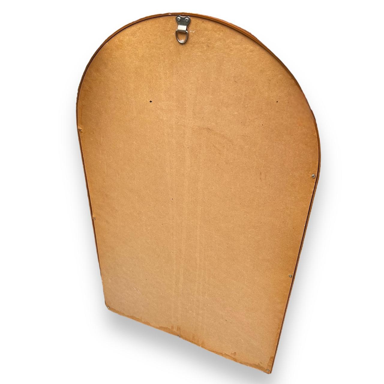 Vintage 1980s Arch Window Mirror