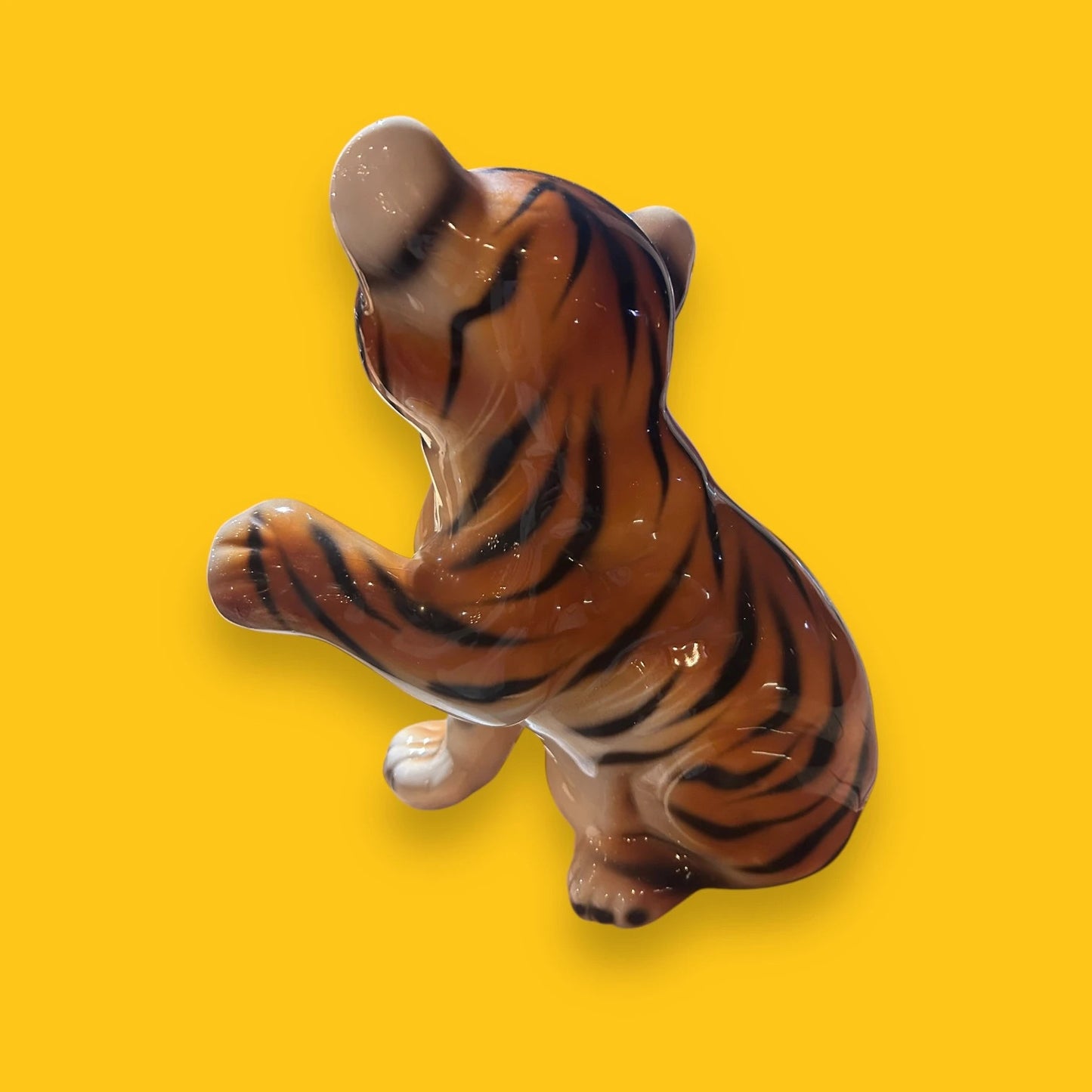 Mid Century Tiger Cub Sculpture