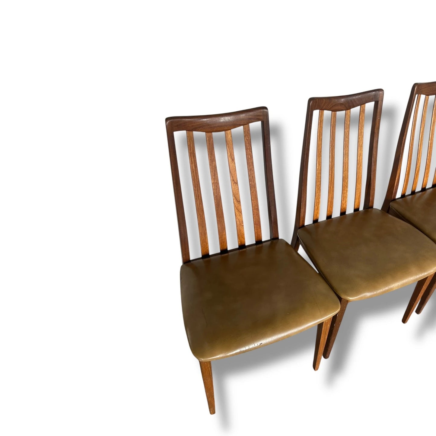 Set of 4 Mid Century G-Plan Fresco Teak Dining Chairs