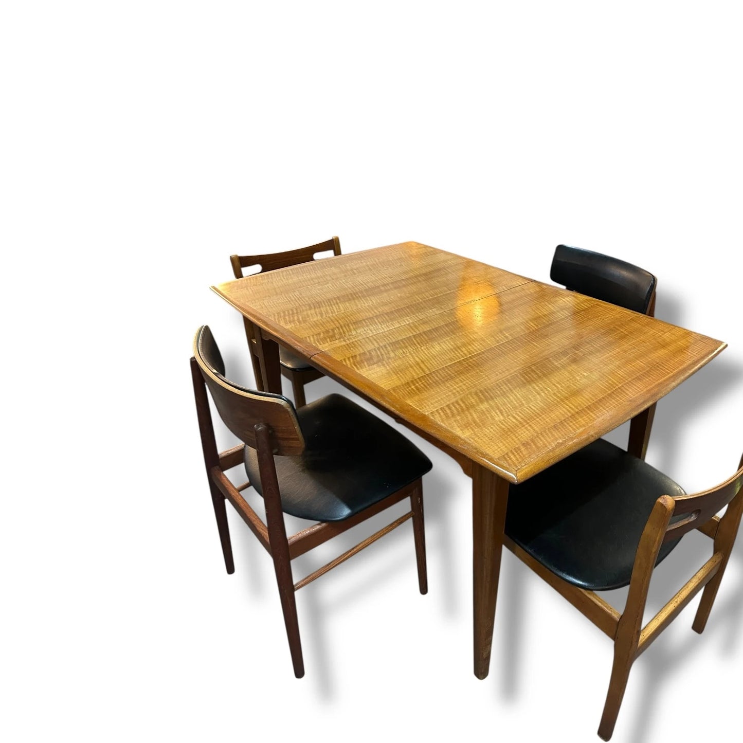 Mid‑Century Alfred Cox Extending Dining Table | 1960s British Design with Hidden Leaf