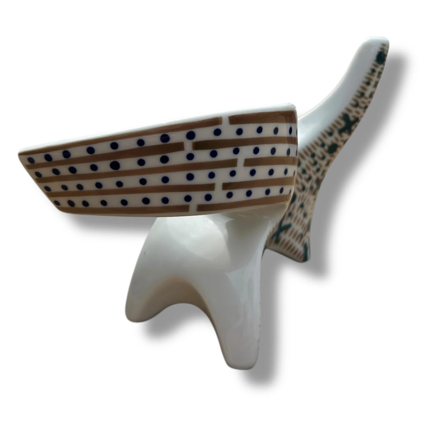 Mid Century Spanish Sargadelos Ceramic Art Sculpture