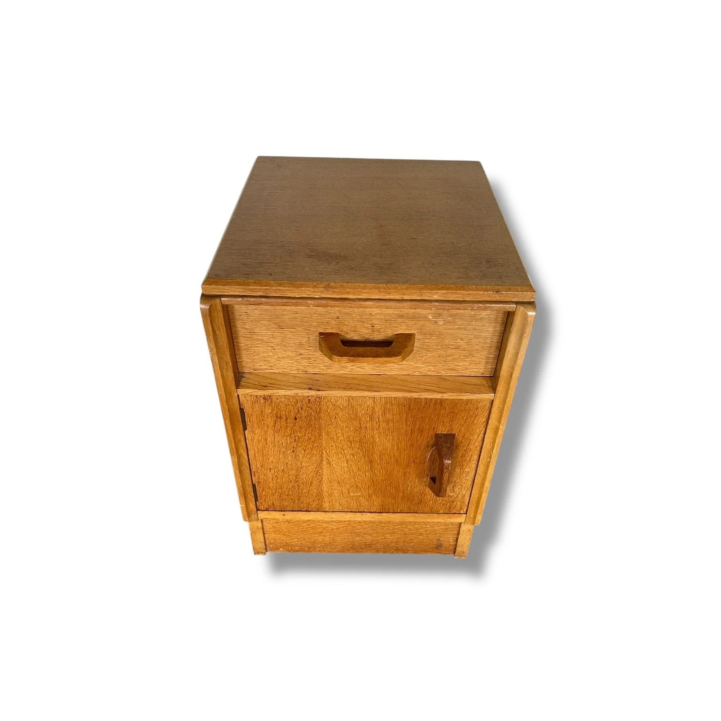 Mid Century Modern E Gomme G Plan Blonde Brandon Bedside Cabinet