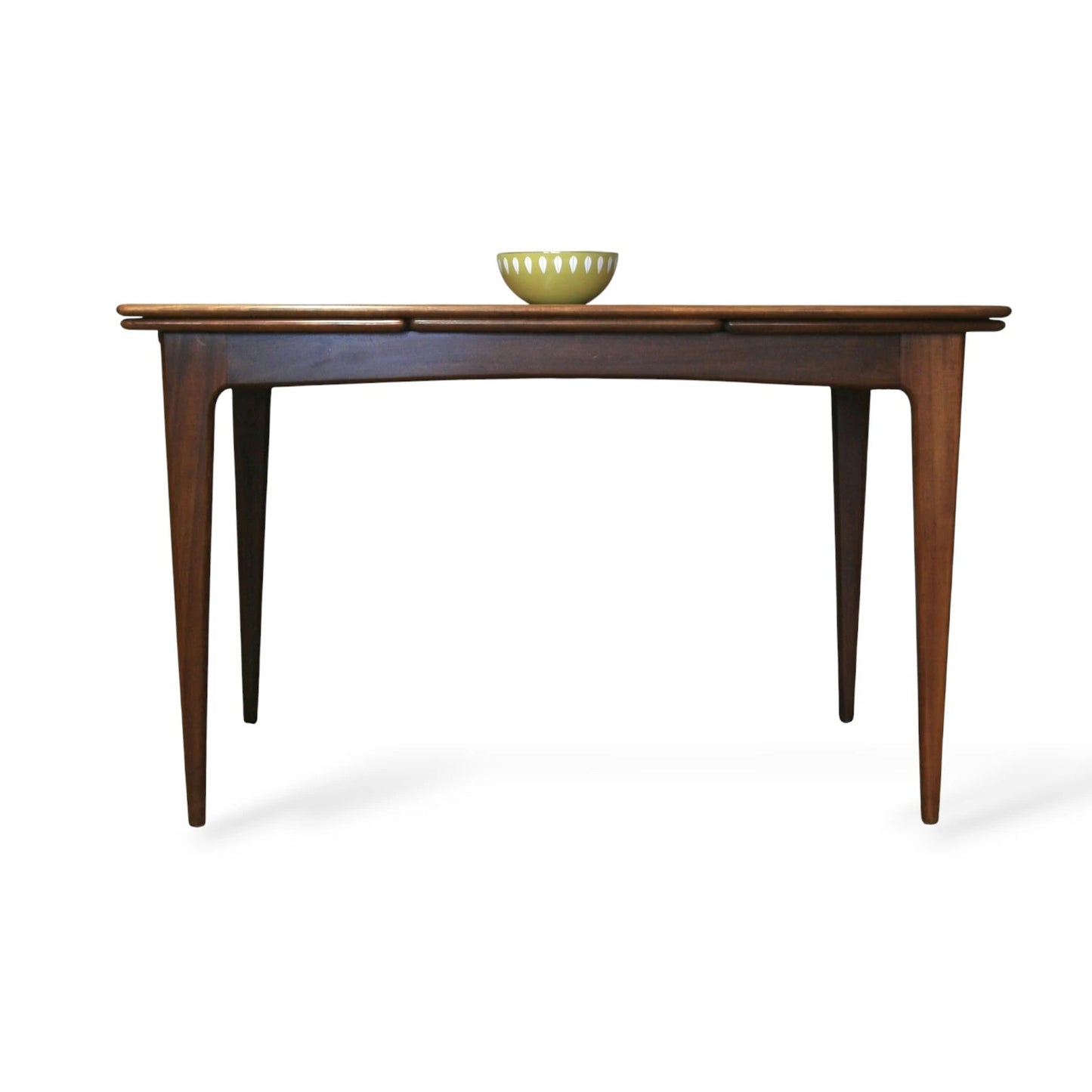 Mid-Century John Herbert Younger ‘Fonseca’ Extending Dining Table | Teak & Afromosia Draw-Leaf Table
