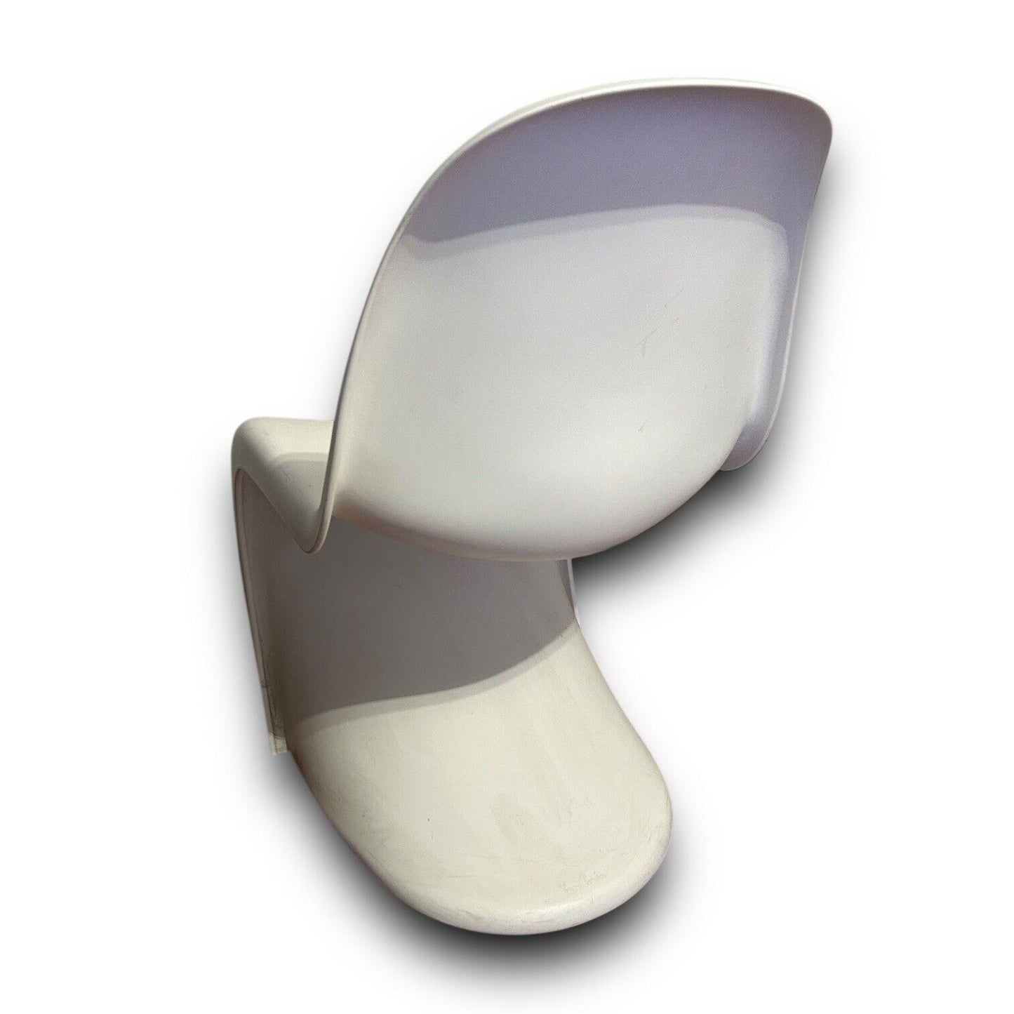 vintage vitra white verner panton chair