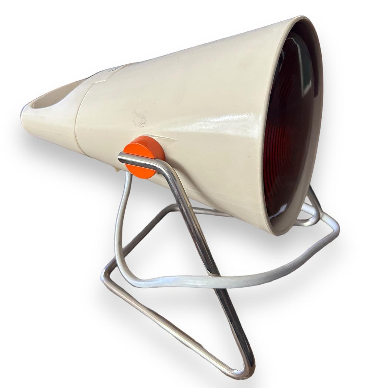 Vintage 1970s Space Age Infraphil Philips lamp