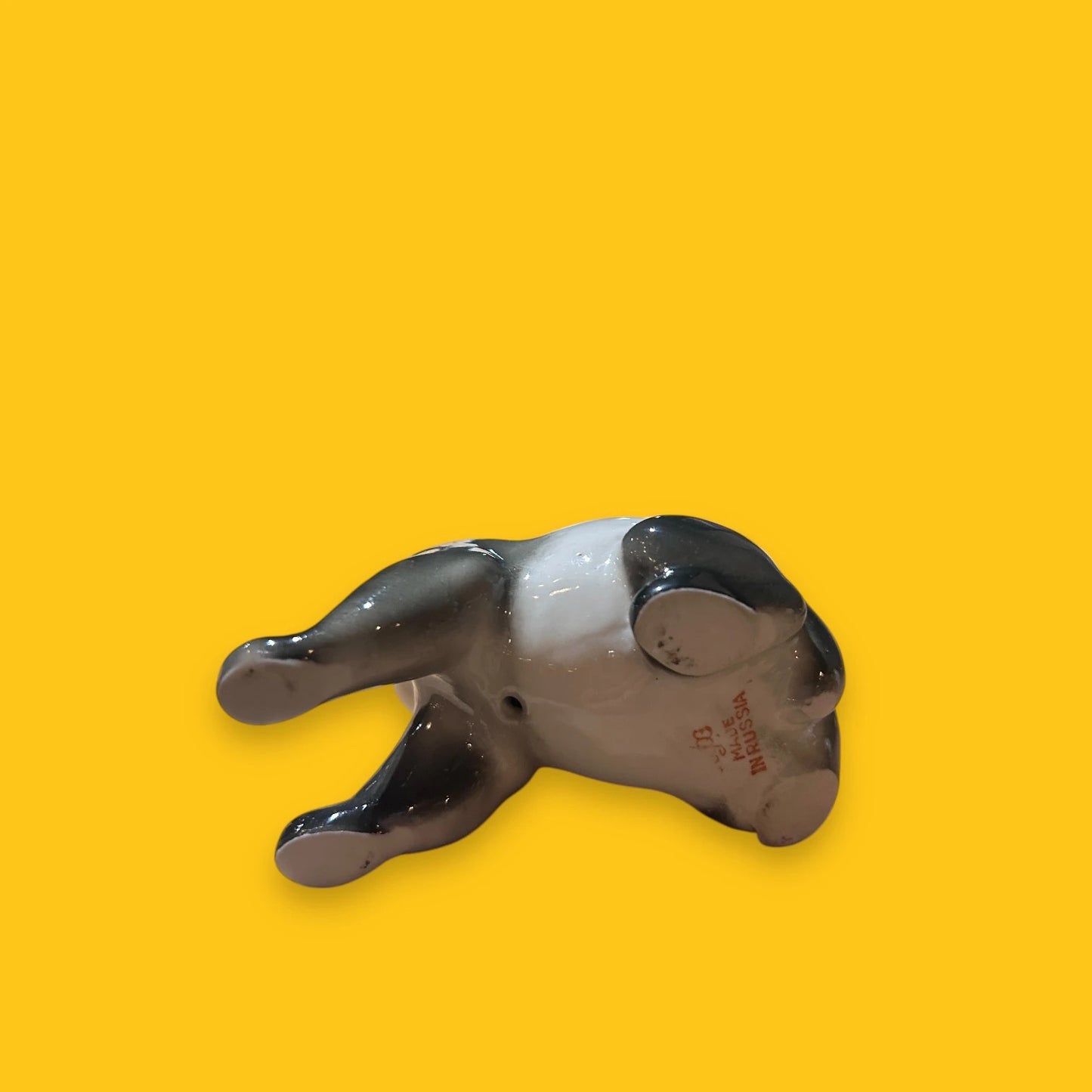 Vintage 90s Ceramic Russian Panda