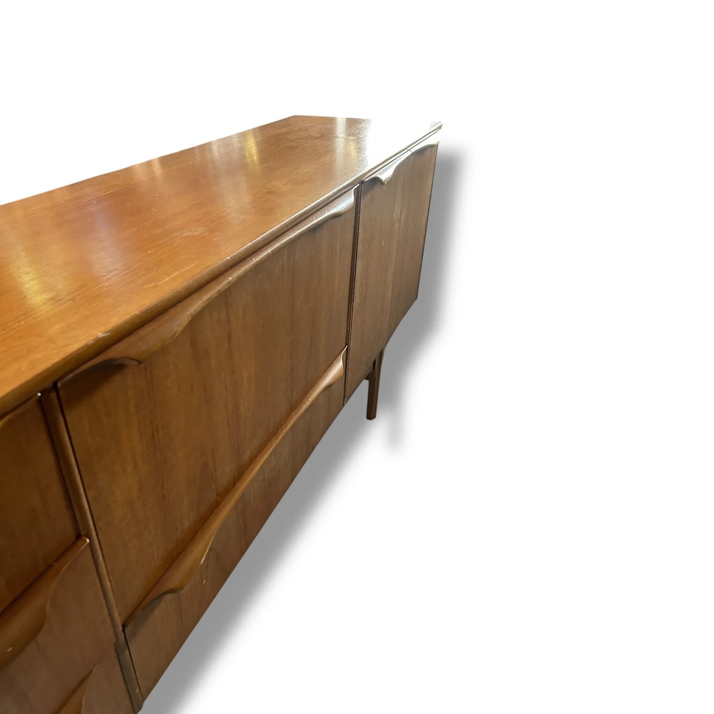 Mid-Century Modern Sutcliffe of Todmorden Teak Sideboard Cabinet Credenza