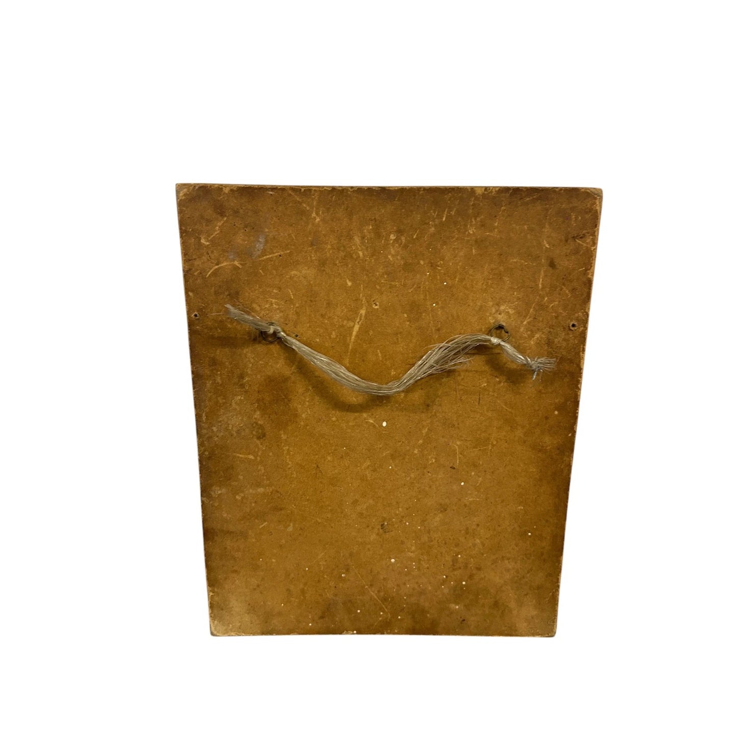 Mid Century Wood Marquetry Stag Picture Frame