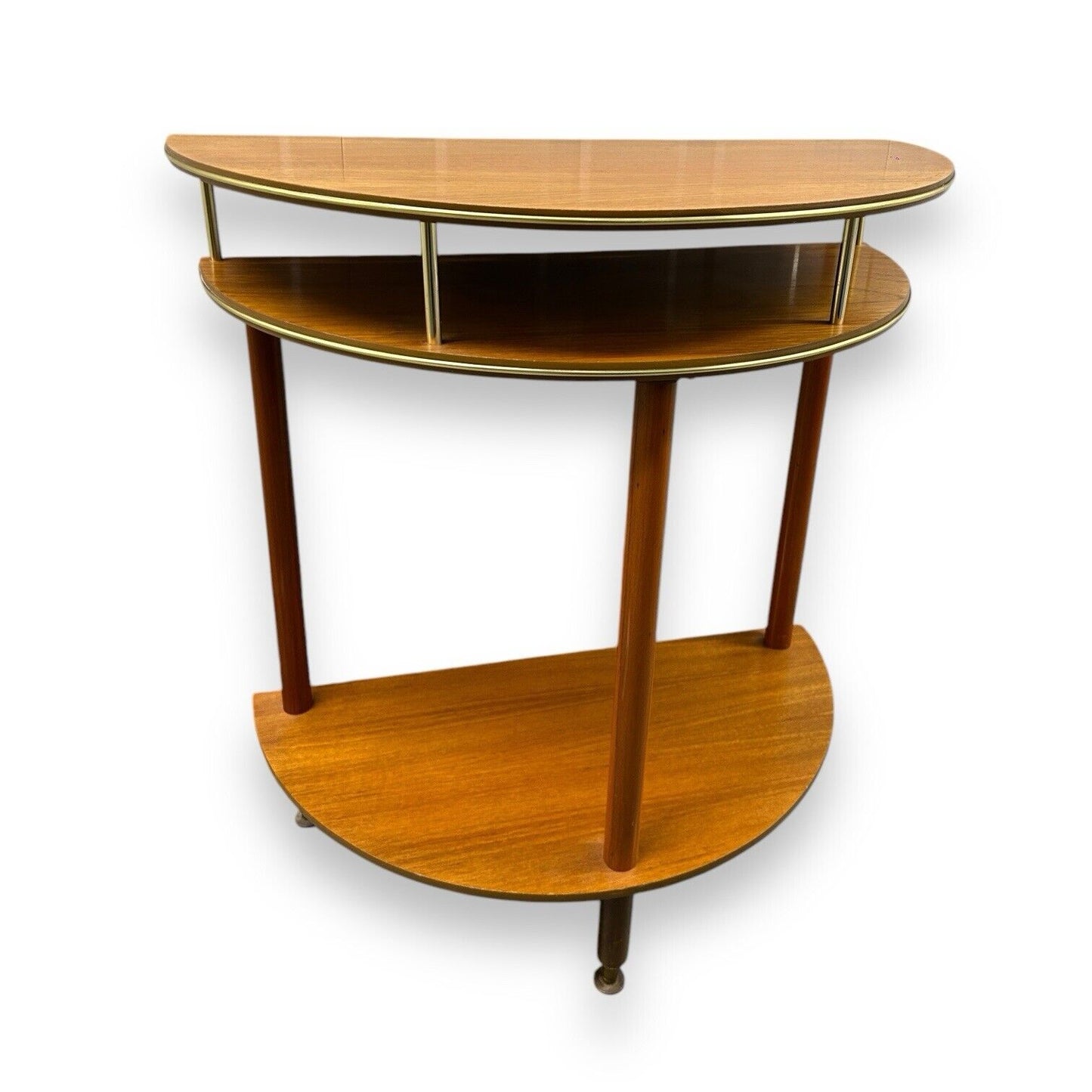 Mid Century Modern Console Table Half Round