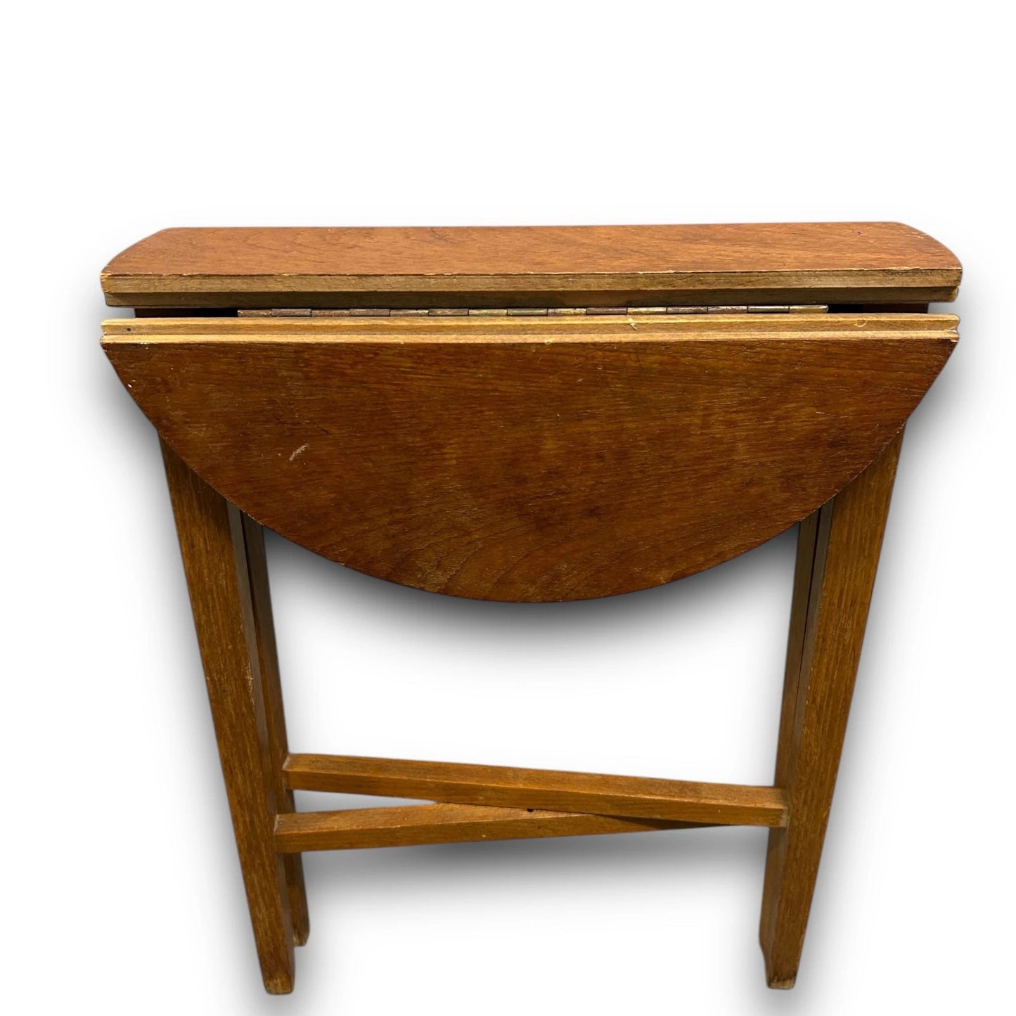 Mid Century Mini Teak Folding Table