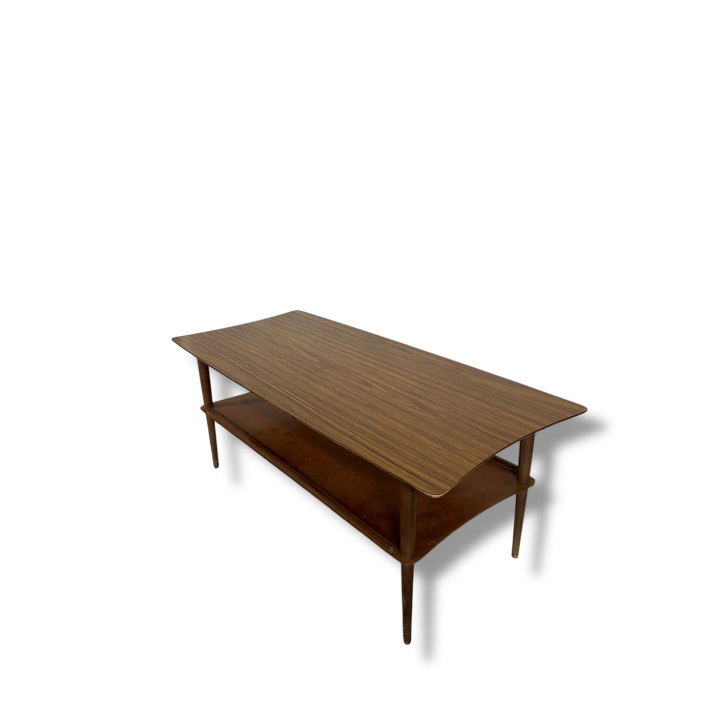 Mid Century Modern Formica Surfboard Coffee Table