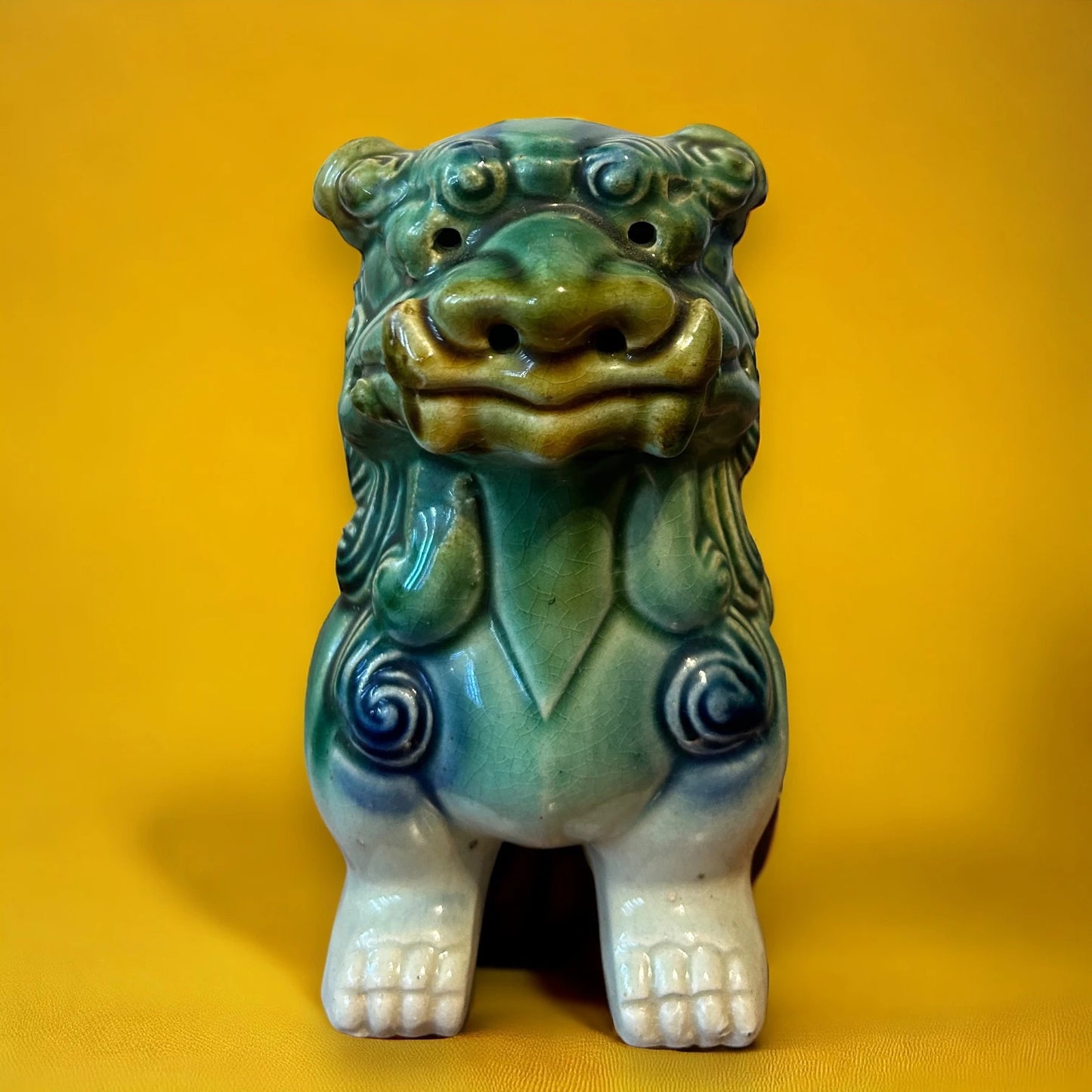 Vintage 1960s Ceramic Foo Dog