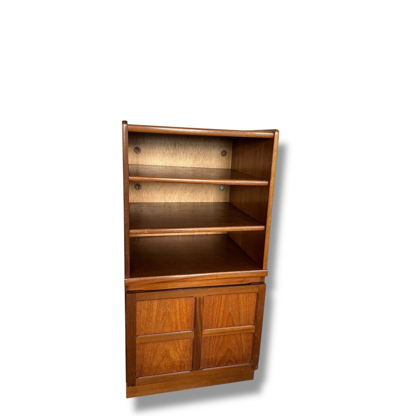 Mid Century modern Nathan furniture squares hi-fi unit cabinet