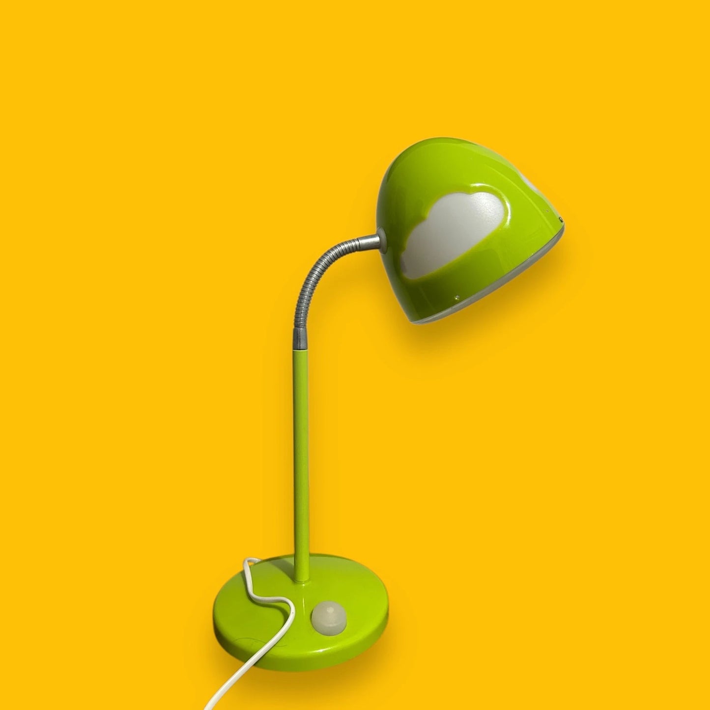 Vintage 90s Ikea Skojig Green Lamp