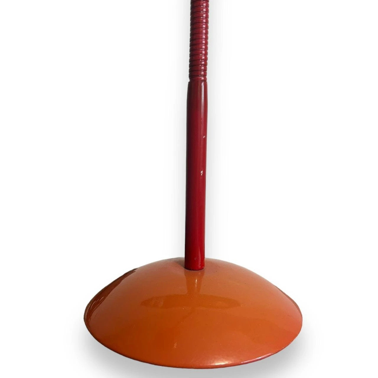 Mid Century Orange Space Age Eyeball Lamp