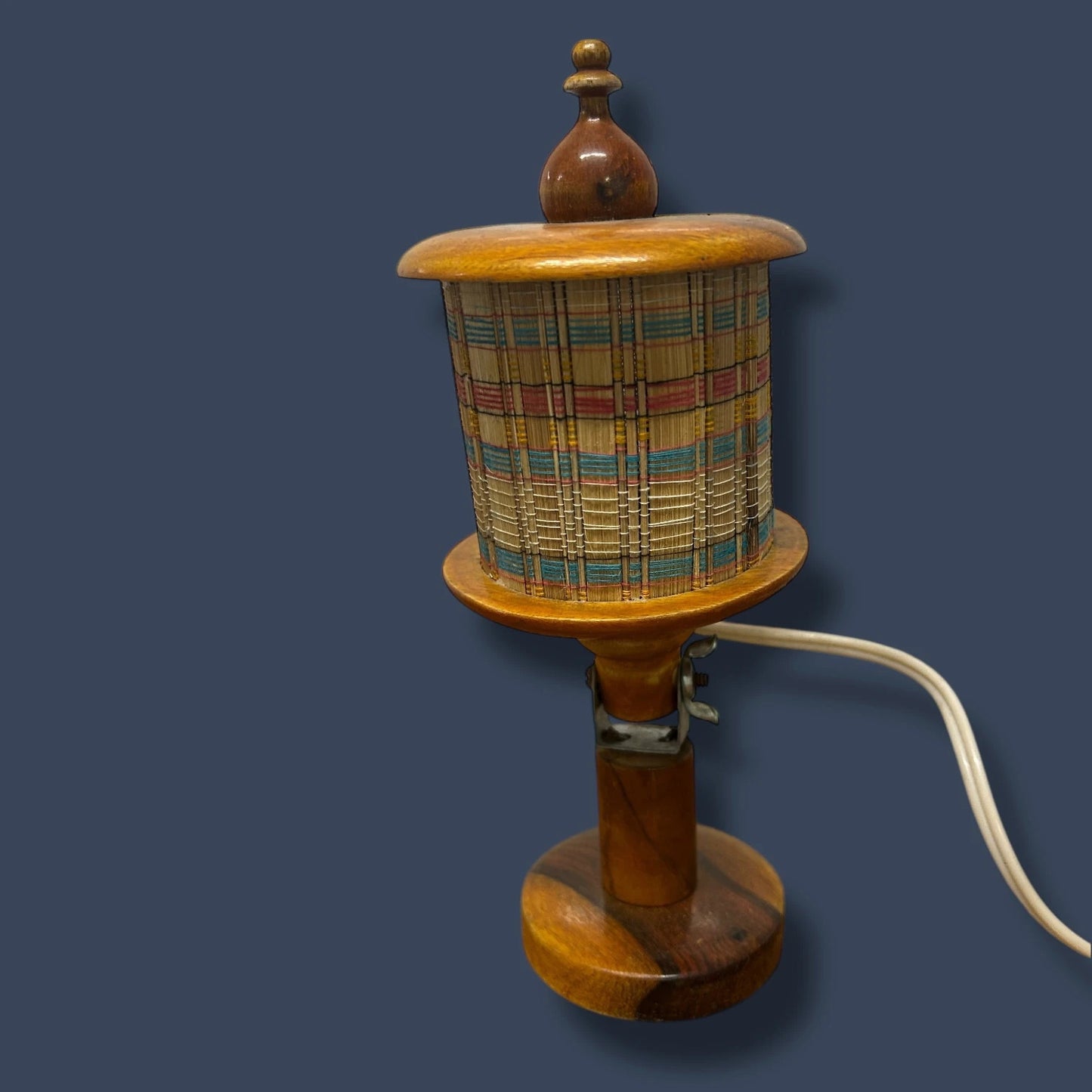 Vintage Oriental Paper Table Lamp