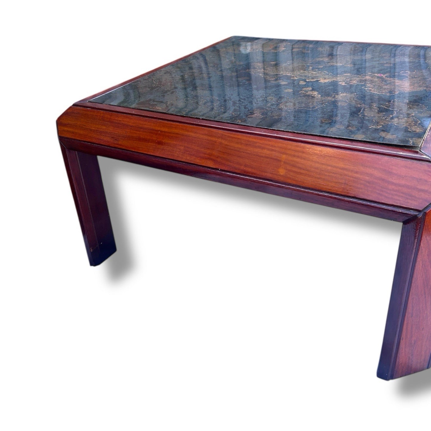 Mid Century G Plan Teak Fibre Glass Coffee Table