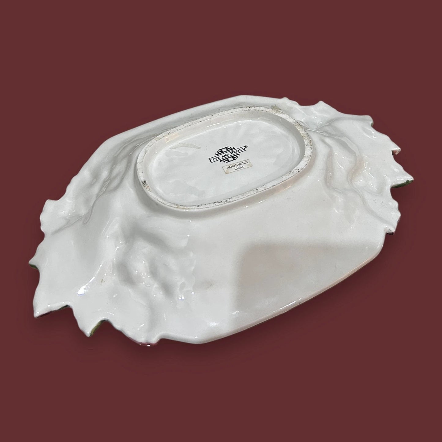 Vintage 1970s Fitz and Floyd Summer Fruit Platter