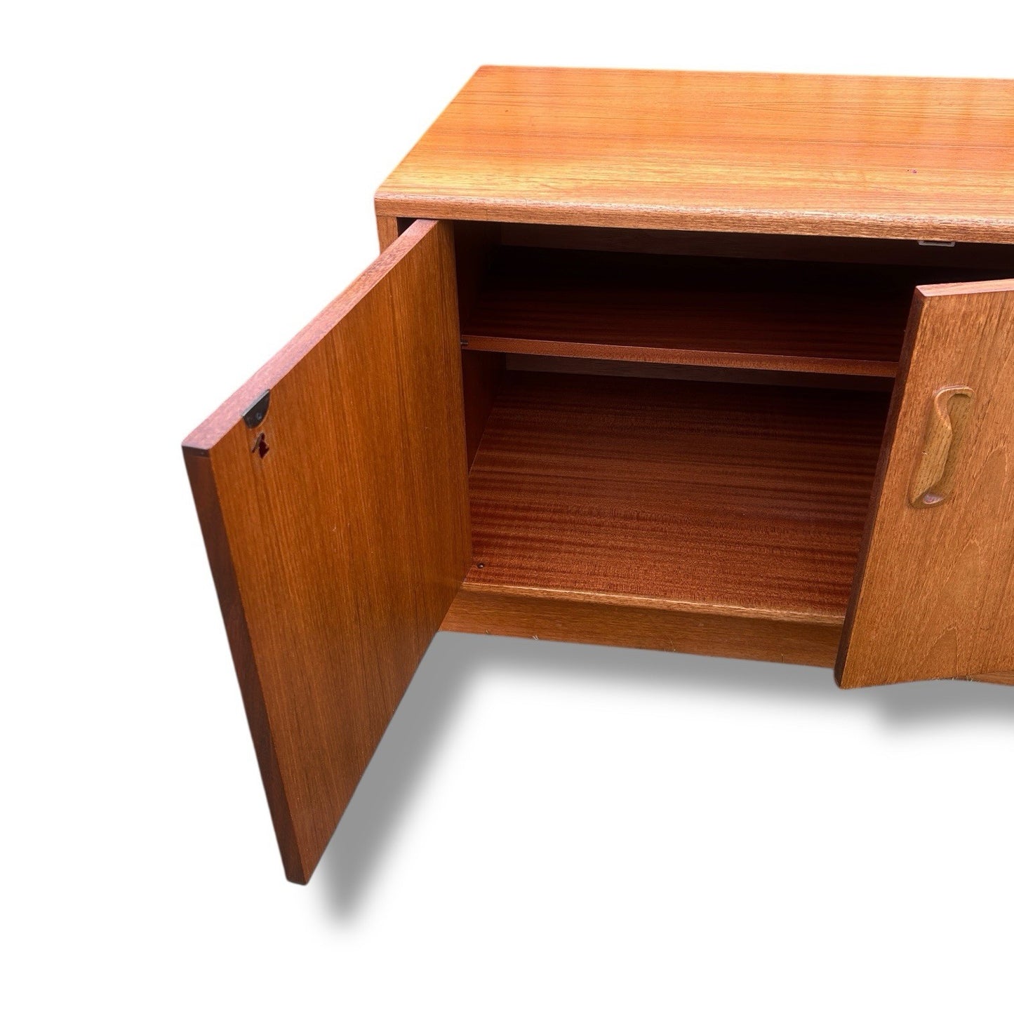 Mid Century G Plan Teak Record Cabinet