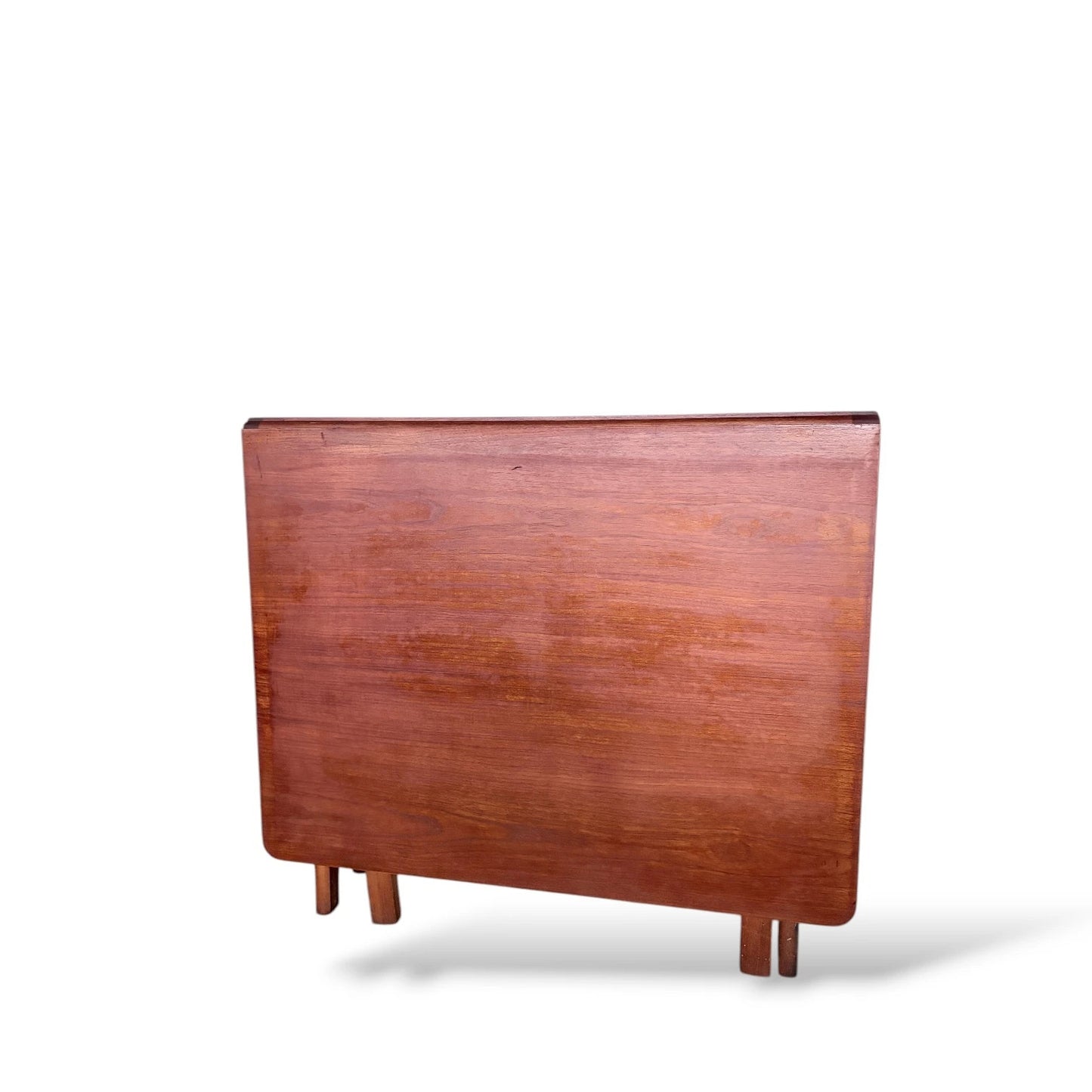 Mid-Century McIntosh Teak Drop-Leaf Extending Dining Table