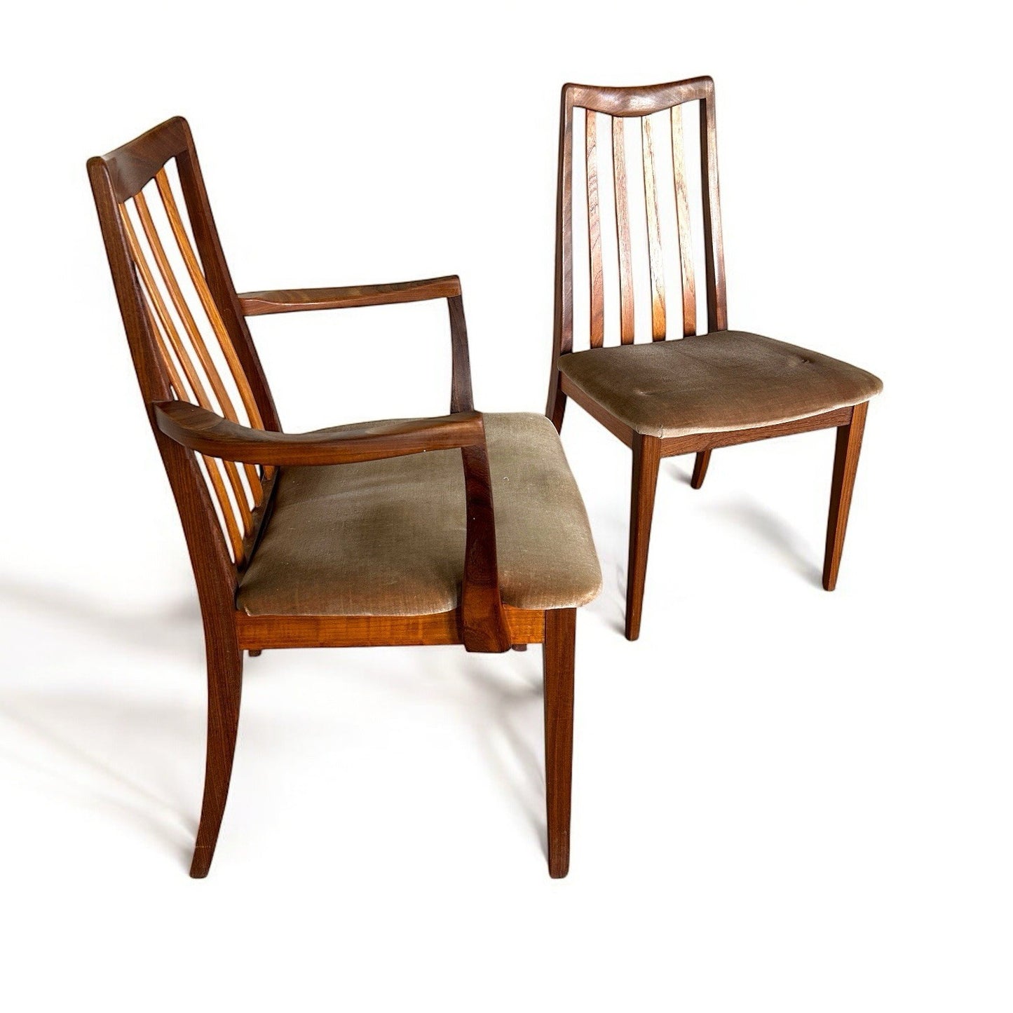 Mid-Century modern Pair Of Danish Desk Chairs Circa 1960