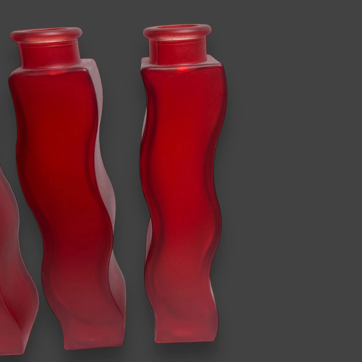 Vintage 90s Ikea Squiggle Vase Set
