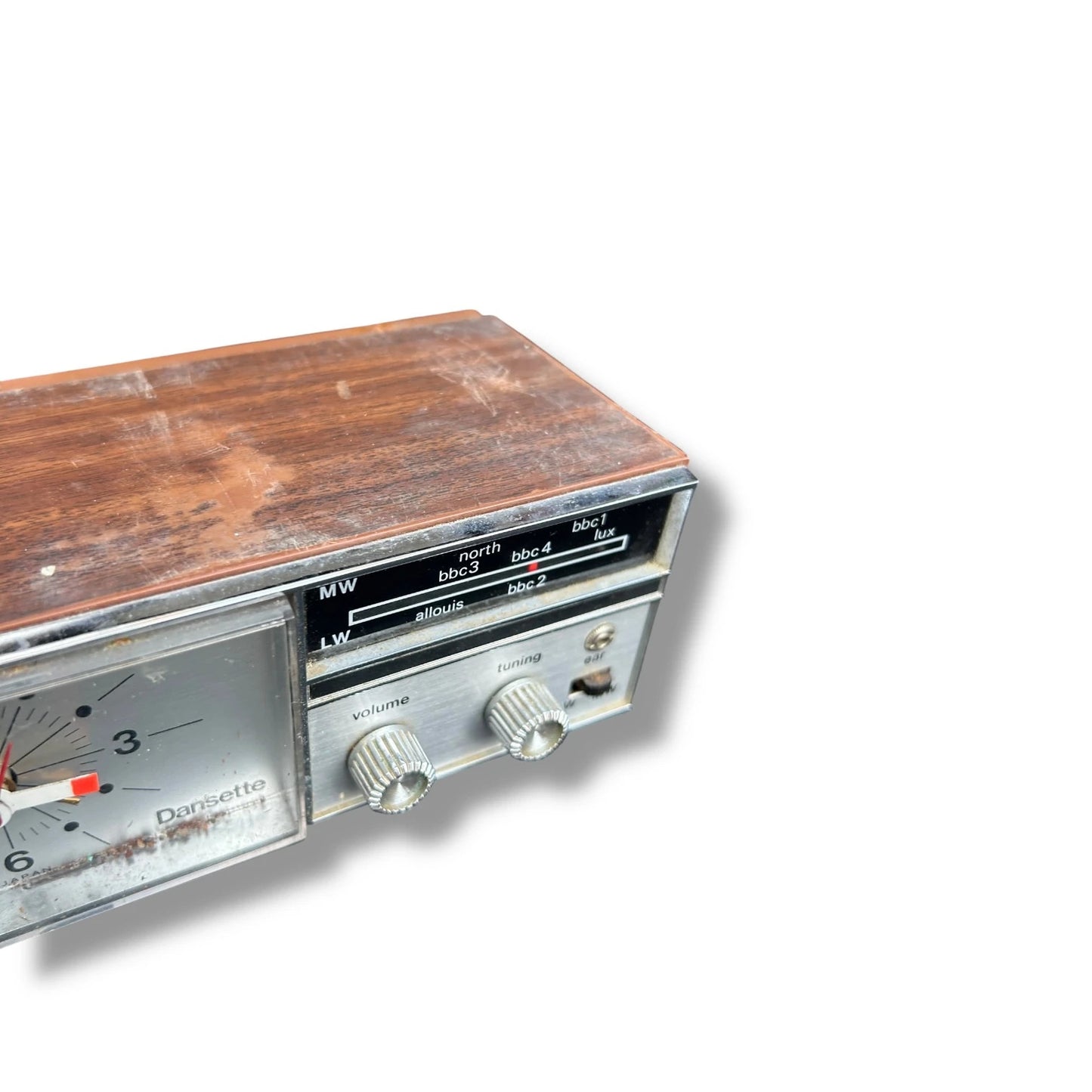 1970s Bush Nightingale Clock Radio – Retro Alarm Radio