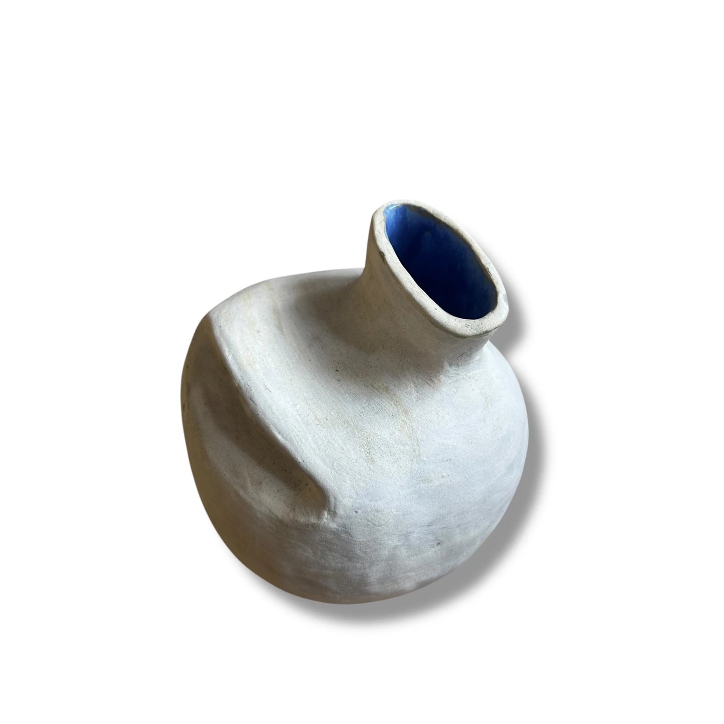 Mid Century Vintage Studio Pottery by Averil Ainley Urn Shaped Brutalist Vase