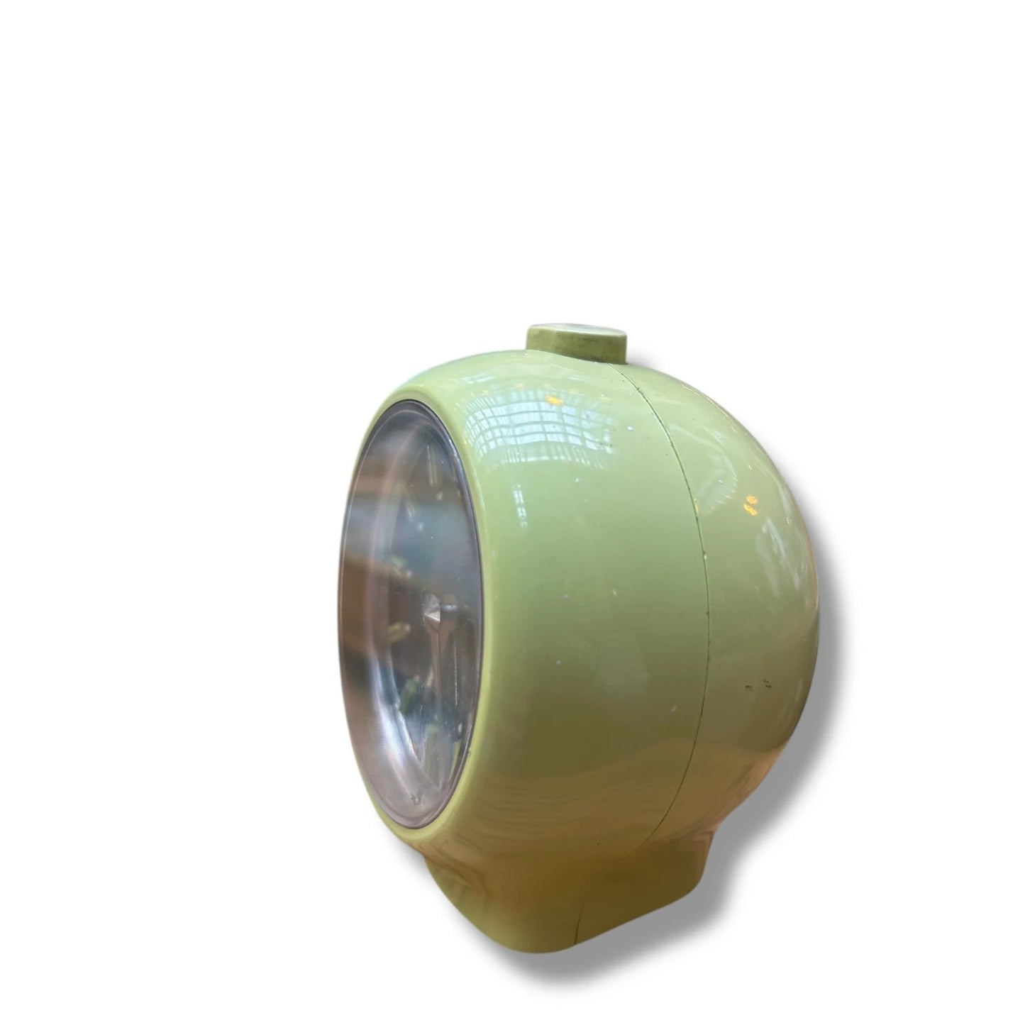 Mid Century Space Age Lime Green Seiko Table Clock