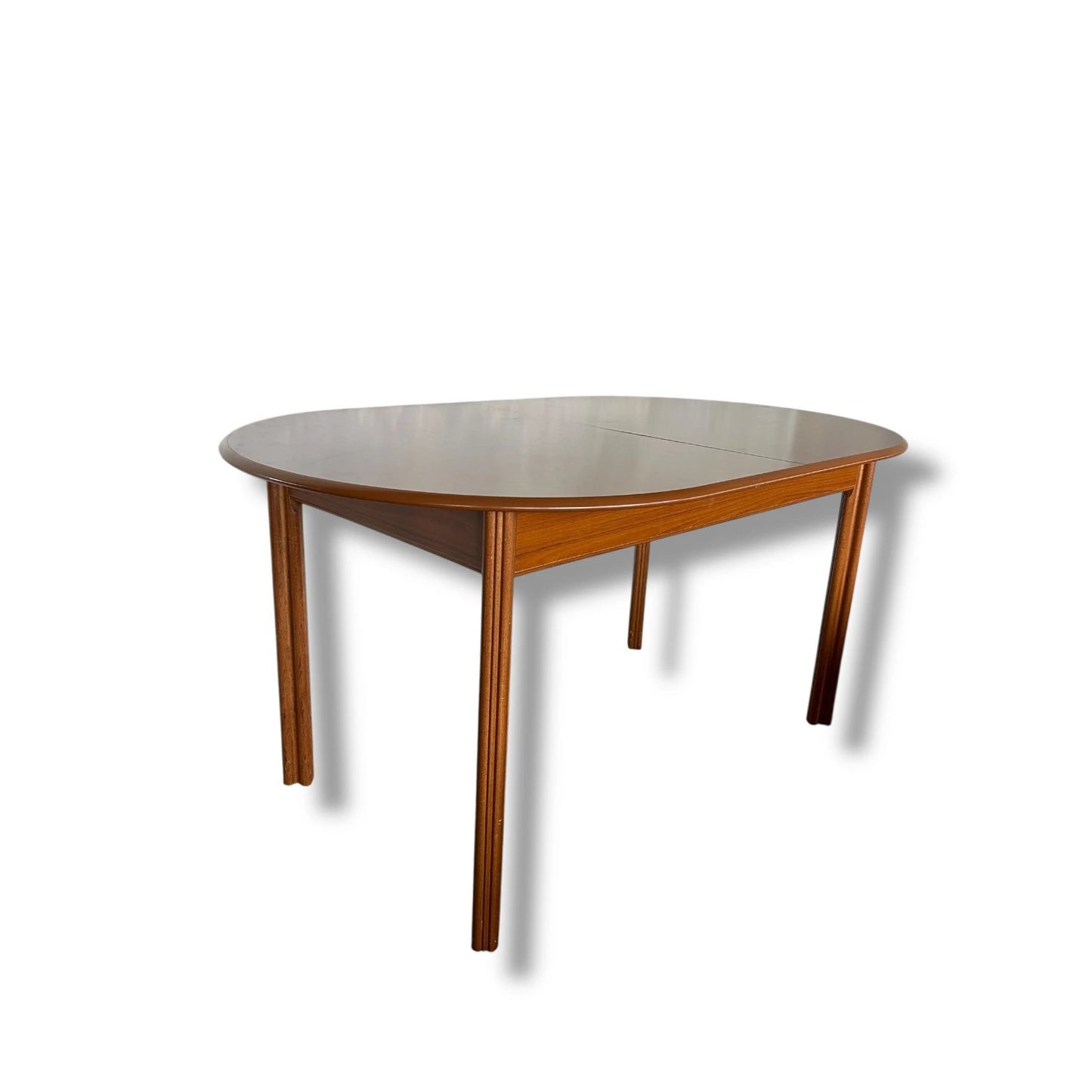 Mid Century Modern Teak Extending Dining Table | Danish Style