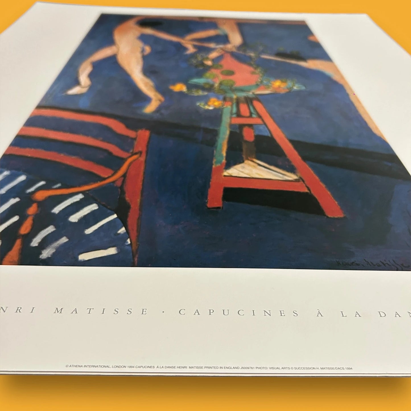 Vintage 1994 Henri Matisse The Dance Art Museum Poster