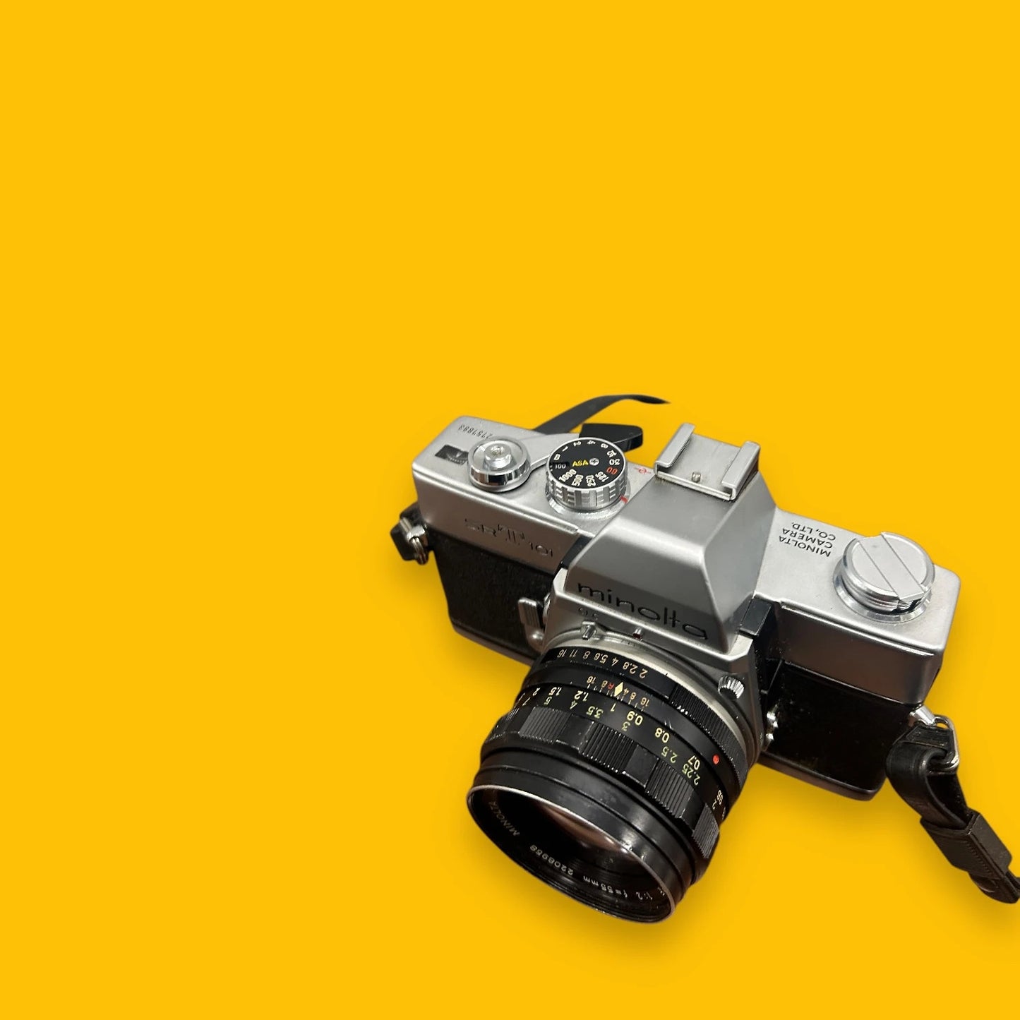 Vintage 1980s Minolta SRT101 35mm Film Camera