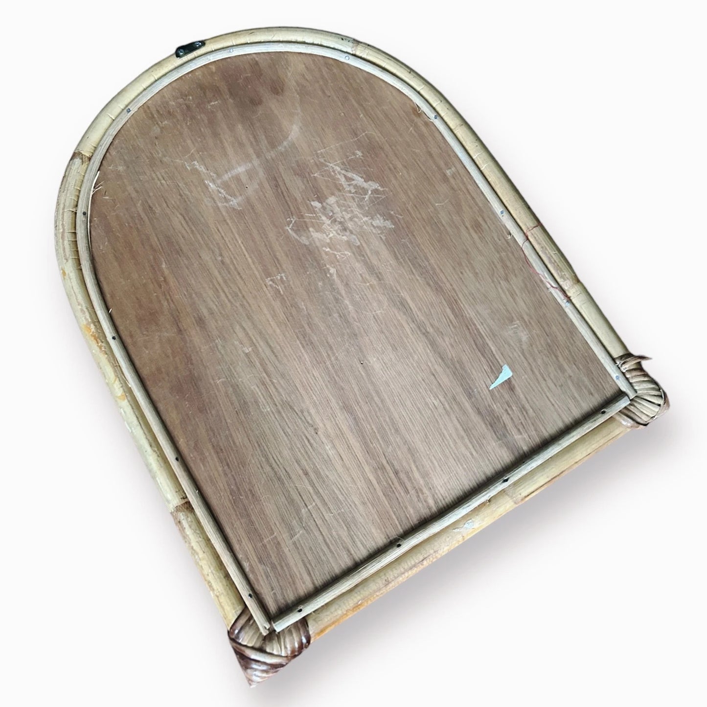 Mid Century Arch Bamboo Mirror