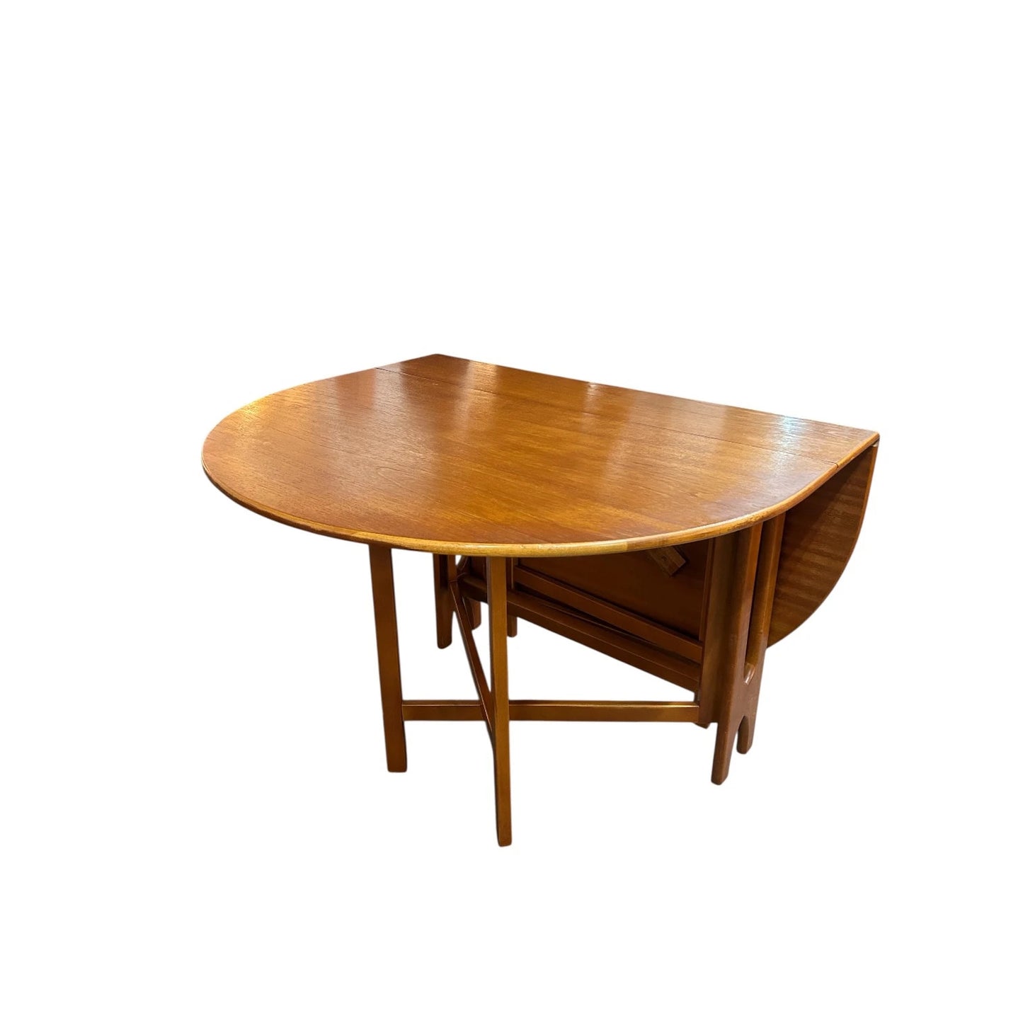 Mid Century McIntosh Drop Leaf Dining Table – Teak Gateleg Table 1960s Extendable Vintage
