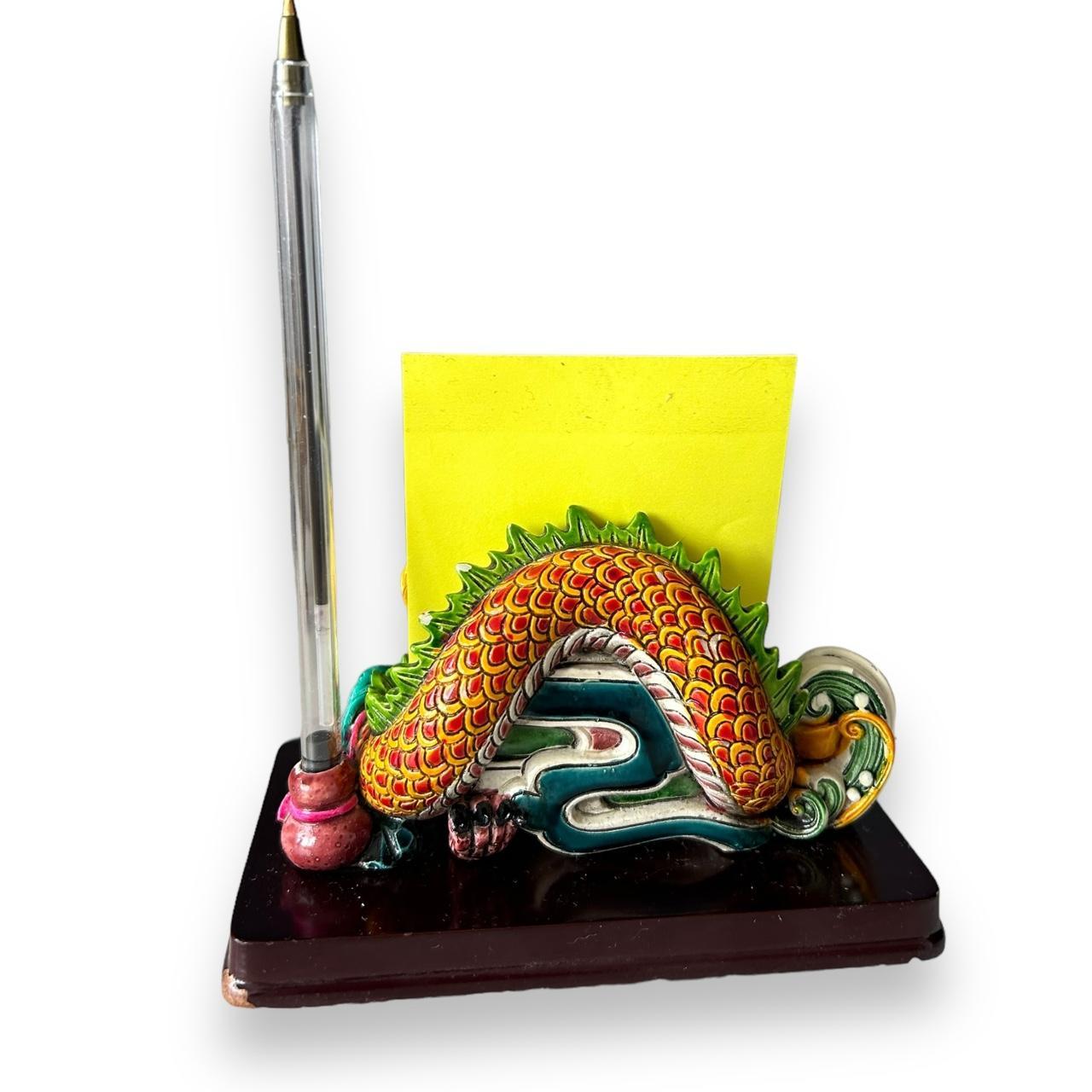 Vintage 1970s Chinese Dragon Desk Organiser