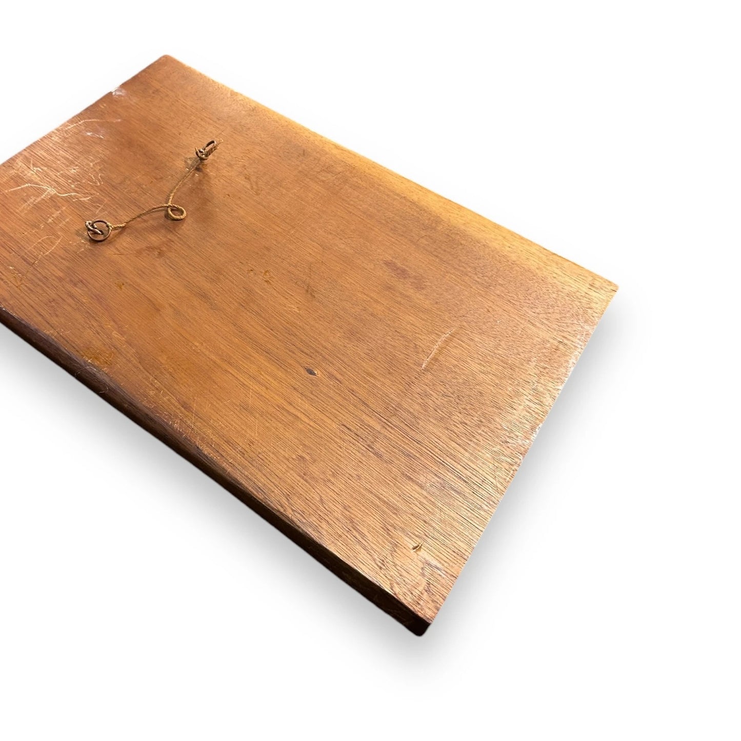 Vintage 1950s African carved wood panel