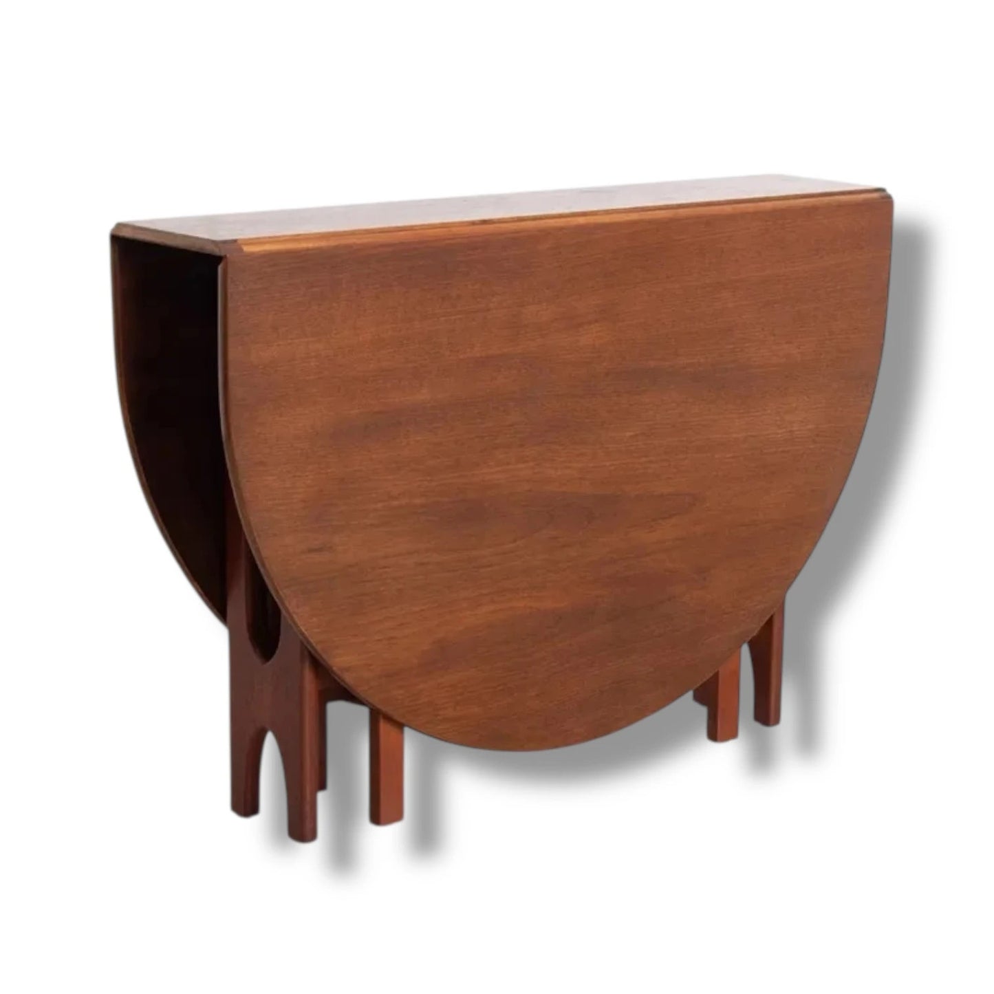 Mid Century McIntosh Drop Leaf Dining Table, Vintage Teak Extendable Table, 1960s