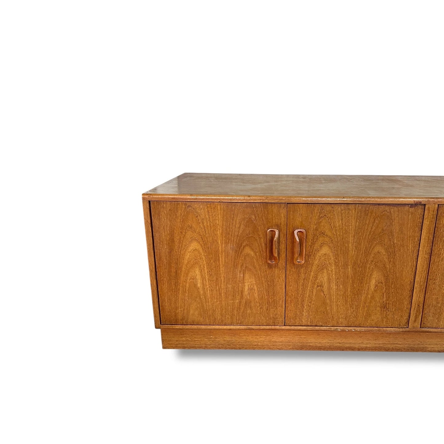1960s G Plan Teak Low Sideboard – Mid-Century Modern Credenza Storage Unit