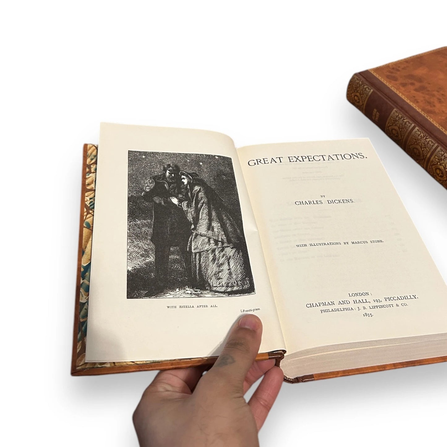 Great Expectations Charles Dickens Antique Style Hardback Book