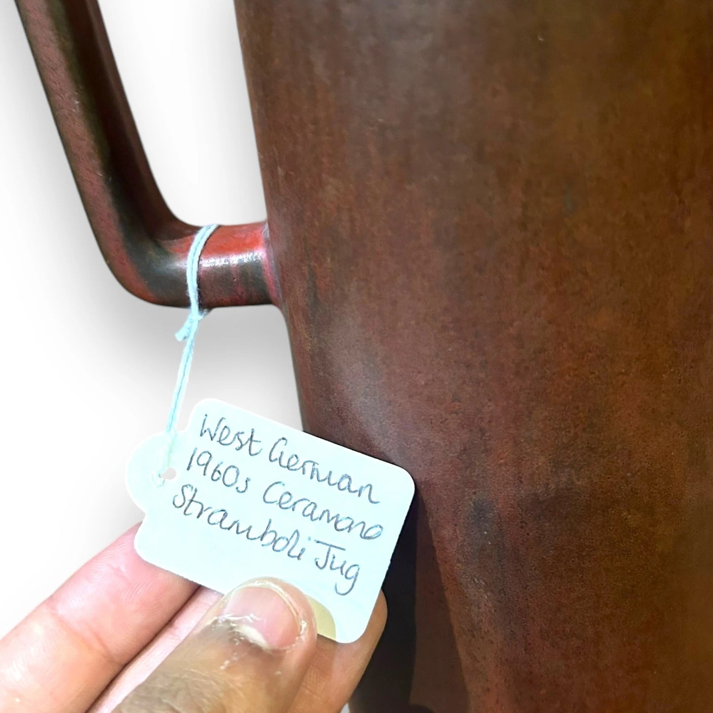 Mid Century West German Stromboli Pottery Jug